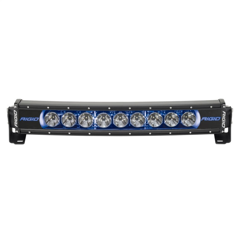 Rigid Industries Radiance+ Curved 20in. RGBW Light Bar for offroad lighting and electrical.