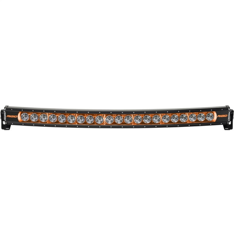 Rigid Industries Radiance+ Curved 40in. RGBW Light Bar for offroad lighting and electrical solutions.