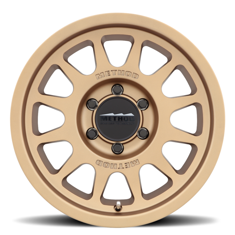 Method MR703 17x8.5 0mm Offset 6x135 87mm CB Method Bronze Wheel Secondary image
