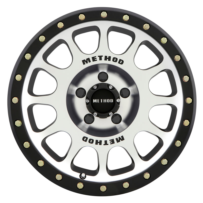 Method MR305 NV 17x8.5 0mm Offset 5x5 94mm CB Machined/Black Street Loc Wheel Secondary image