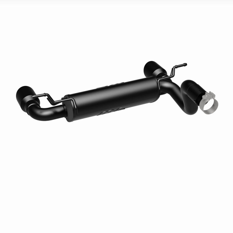 MagnaFlow 2018+ Jeep Wrangler 3.6L Dual Black Tip Axle-Back Exhaust for Jeep performance upgrades