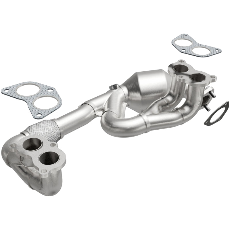 MagnaFlow Converter Direct Fit 06-11 Subaru Impreza 2.5L with gaskets.