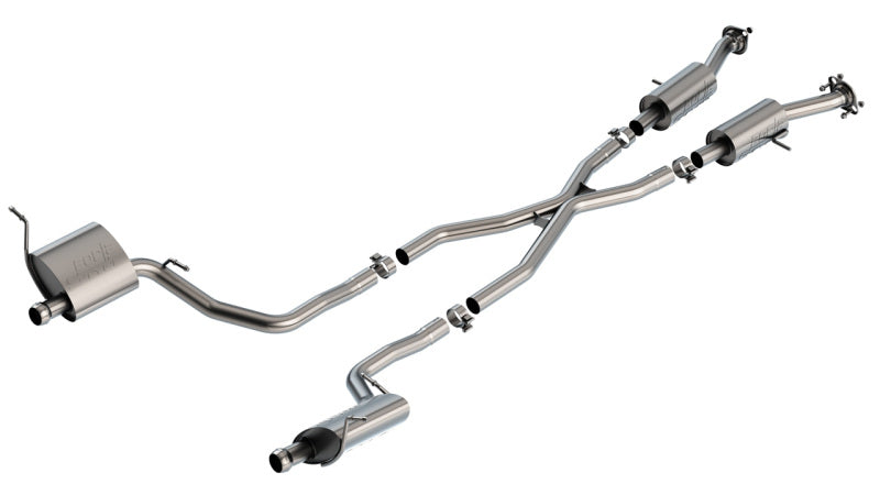 Borla 14-20 Jeep Grand Cherokee High Altitude/Summit 3.6L V6 2/4WD 2.25in S-Type Cat-back exhaust system