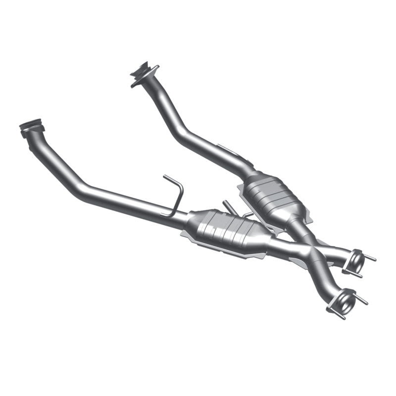 MagnaFlow Direct Fit Catalytic Converter Mustang X-Pipe 86-93 50-Sta Secondary image