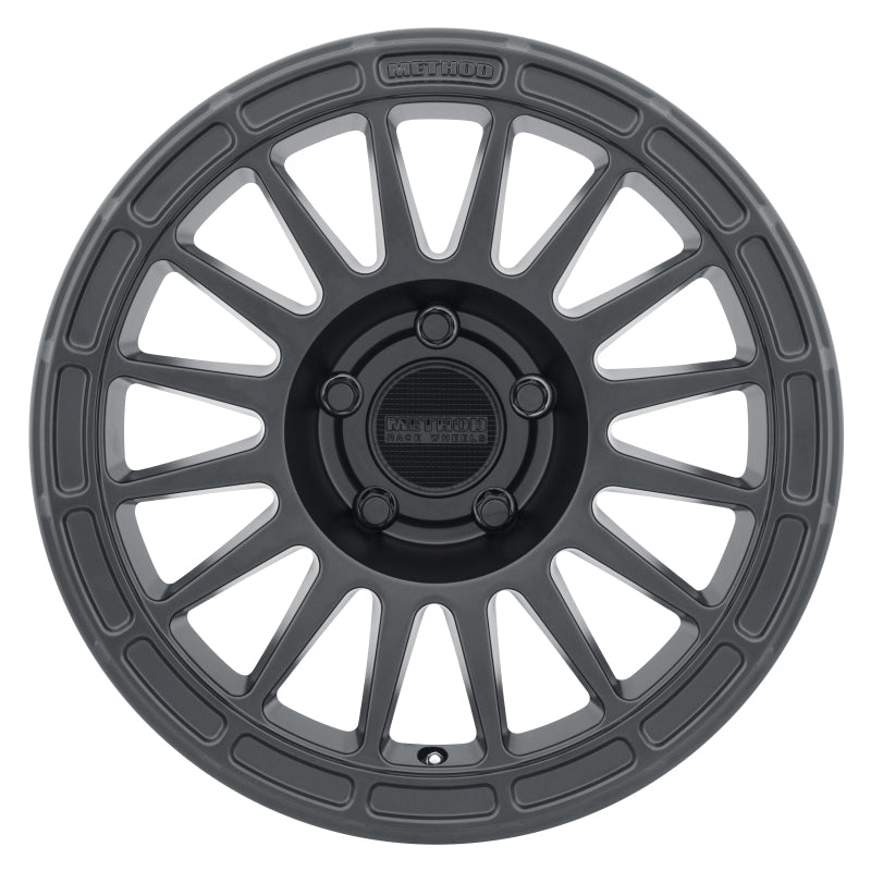 Method MR314 17x8.5 0mm Offset 5x5 71.5mm CB Matte Black Wheel Secondary image