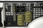 Addictive Desert Designs2021+ Ford F150 Bed Side Molle Panels - Driver Side Full Set with gear and accessories