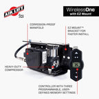 Air Lift Wireless One (2nd Generation) w/EZ Mount features, heavy-duty compressor and corrosion-proof manifold.