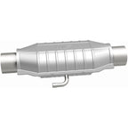MagnaFlow Conv Universal 2.5 inch T2 Rear catalytic converter, essential for offroad performance upgrades.