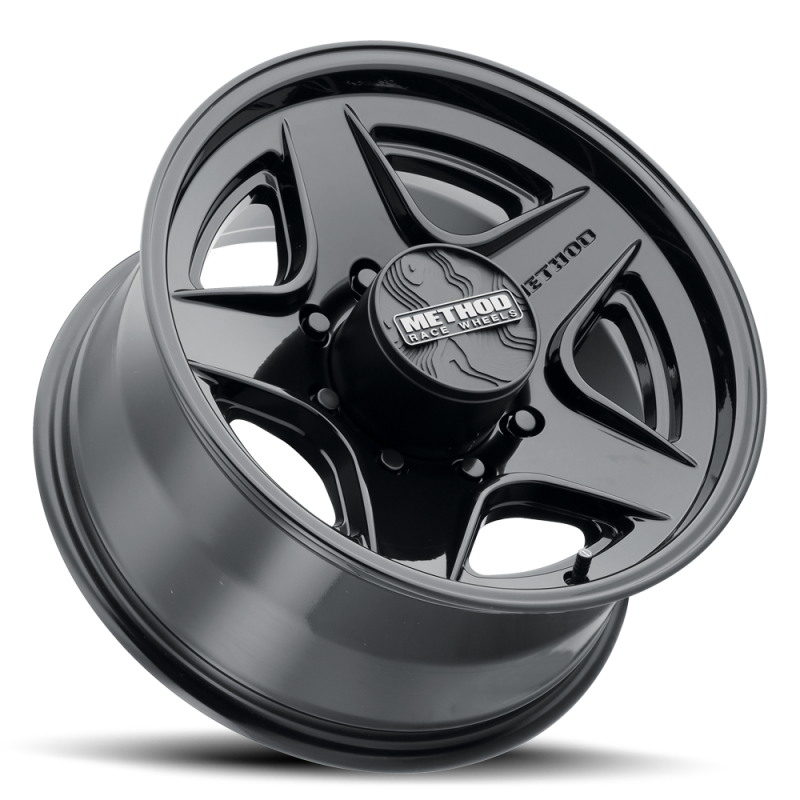 Method MR319 20x9 8x180 BP 18mm Offset 5.68in BS 130.81mm Bore - Gloss Black Wheel Secondary image