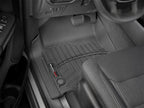 WeatherTech 2019+ Dodge Ram Front FloorLiner - Black for truck's interior protection.
