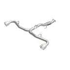 MagnaFlow Cat-Back 2015 Alfa Romeo 4C 1.7L SS 2.5in Dual Split Rear 4.in Tips exhaust system for maximum performance.