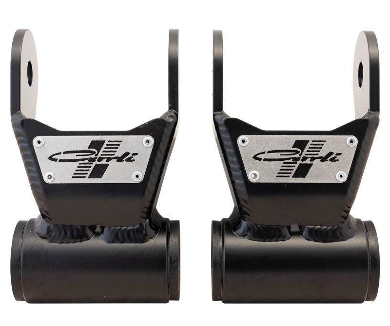 Carli 05-23 Ford F350/350 4x4 Fabricated Leaf Spring Shackle Main image