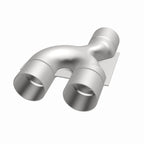 MagnaFlow Smooth Trans Y 2.50inch SS 90 deg. exhaust pipe for offroad performance upgrades.