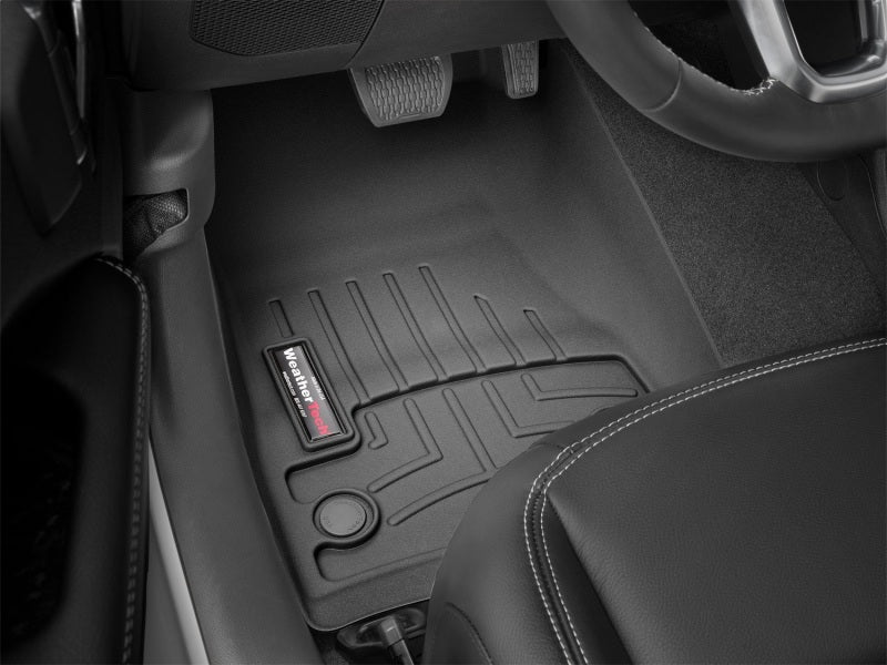 WeatherTech 2018+ Jeep Wrangler Unlimited Front FloorLiner - Black for interior protection