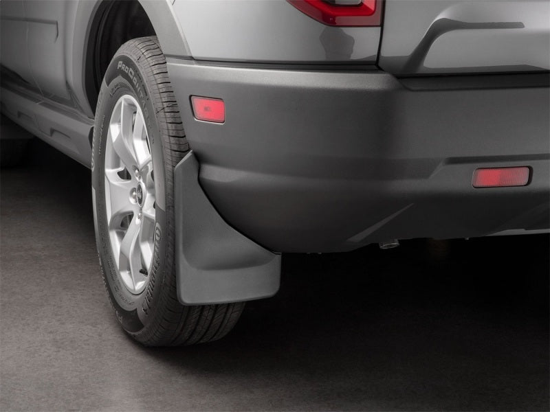 WeatherTech 2021+ Ford Bronco Sport No Drill Rear Mudflaps Secondary image