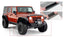 Bushwacker 07-18 Jeep Wrangler Unlimited Trail Armor Rocker Panel and Sill Plate Cover - Black on Jeep
