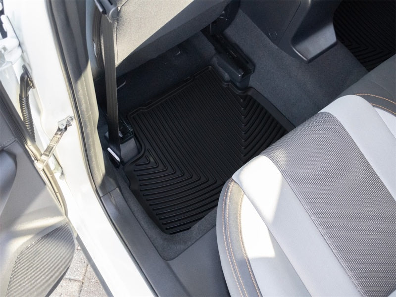 WeatherTech 17-23 Subaru Impreza 5-Door Hatchback 2nd Row Rear All-Weather Floor Mats - Black Secondary image