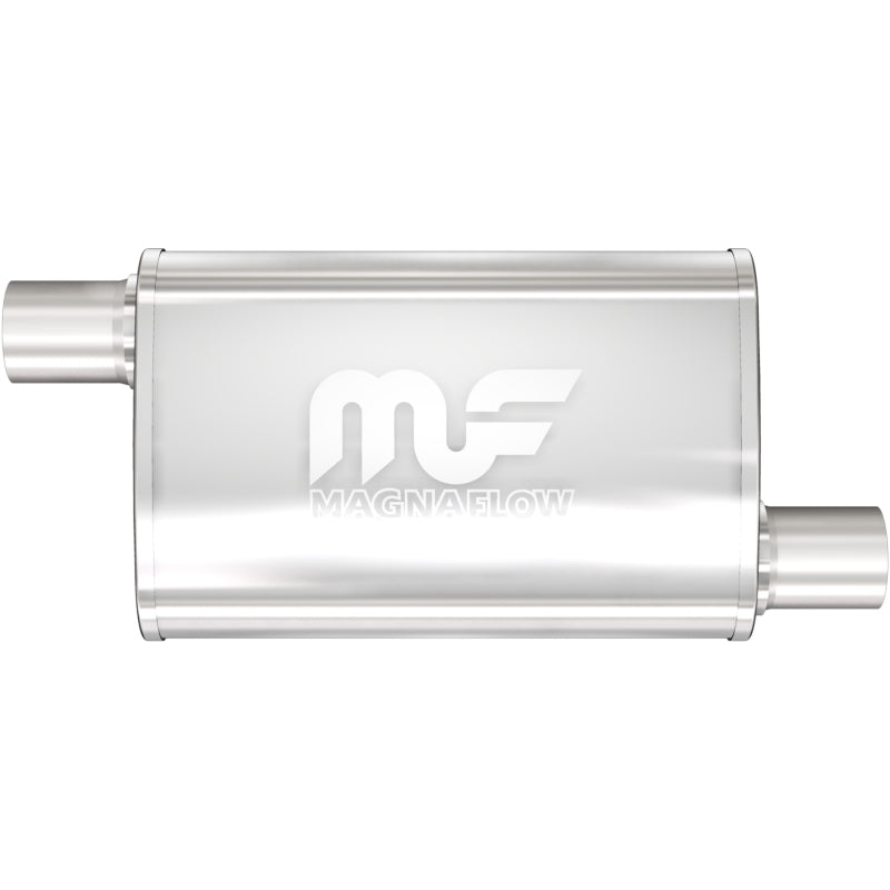 MagnaFlow Muffler Mag SS 14X4X9 2.5/2.5 O/O for offroad parts
