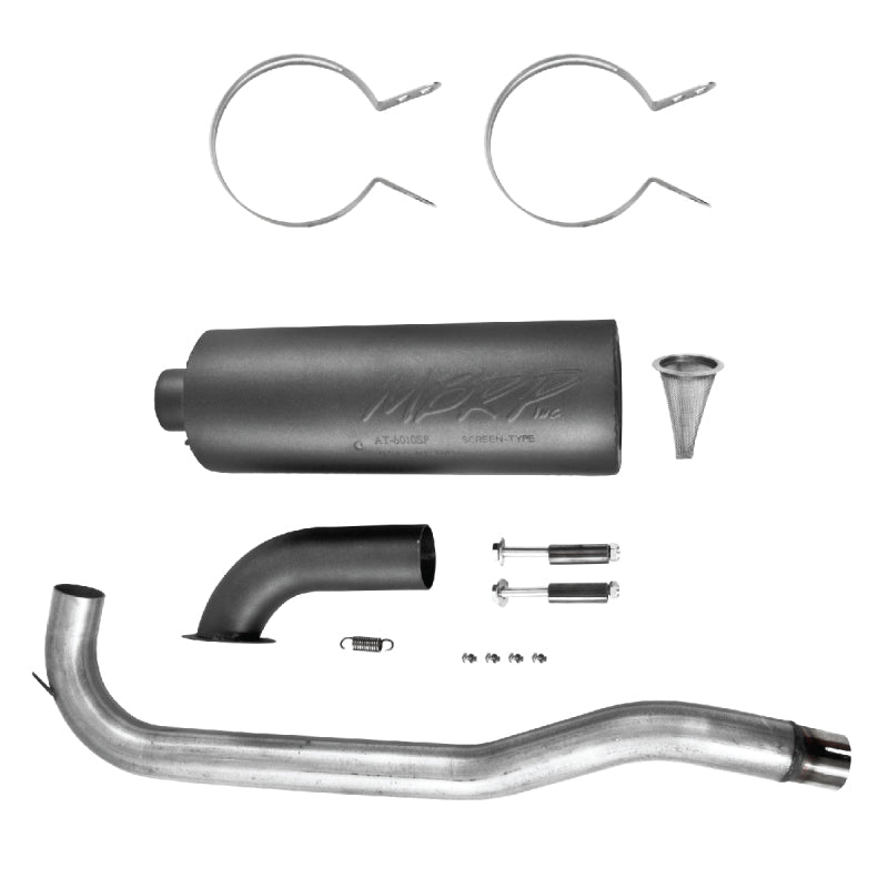 MBRP 06-14 Honda TRX 680FA/FGA Slip-On Exhaust System w/Performance Muffler Secondary image