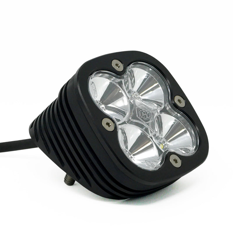 Baja Designs Squadron Pro Series Black Flush Mount Work/Scene Pattern LED Light Pod - Clear Main image