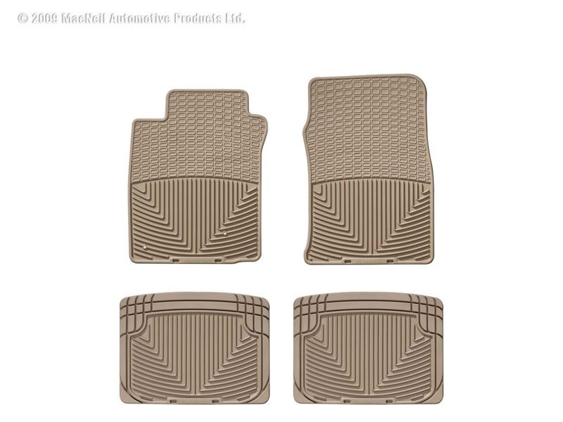 WT Rubber Mats - Rear - Tan Secondary image