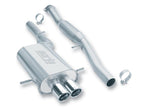 Borla 02-07 WRX Twin Tip Hush Catback Exhaust for offroad performance upgrades