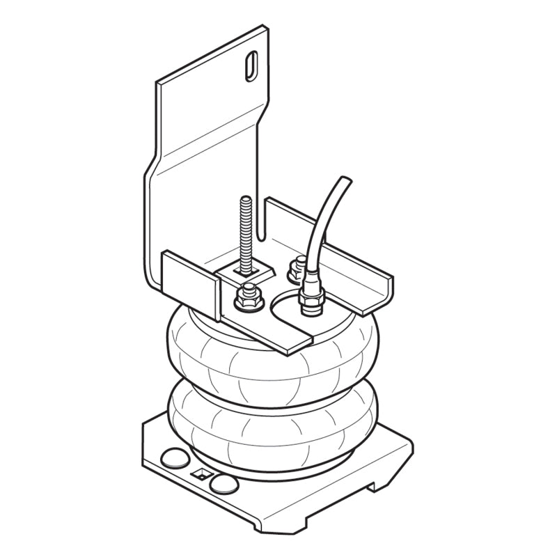 Firestone Ride-Rite Air Helper Spring Kit Rear 1992+ Ford E350 Cutaway (W217602061) Secondary image