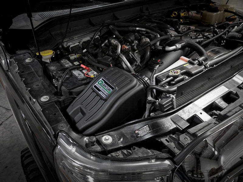 aFe Quantum Pro DRY S Cold Air Intake System 11-16 Ford Powerstroke V8-6.7L - Dry Secondary image