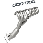 MagnaFlow Conv DF 97-00 Lexus GS300 3.0L exhaust system components