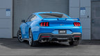 Borla 2024 Ford Mustang GT 5.0L V8 w/ Active Exhaust S-Type Cat-Back Exhaust System - Carbon Fiber in blue rear view