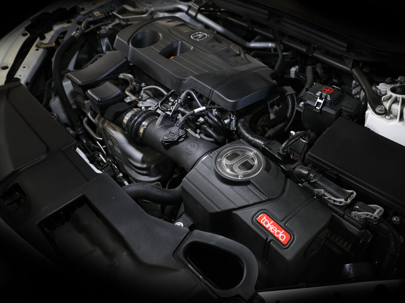 AFE Momentum Intake System w/ Pro Dry S Filter 2021+ Acura TLX Secondary image
