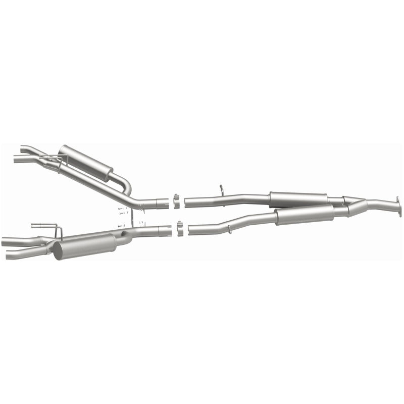 MagnaFlow Cat-Back Competition Exhaust 18-19 Kia Stinger L4-2.0LGAS Quad 2.5in Stainless Tips parts view