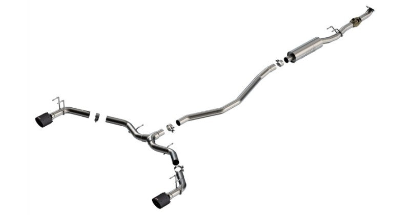 Borla 2023 Integra/22-23 Civic Si 1.5L 4 CYL. MT FWD 4DR 2.50in S-Type Catback Exhaust Carbon Fiber Secondary image