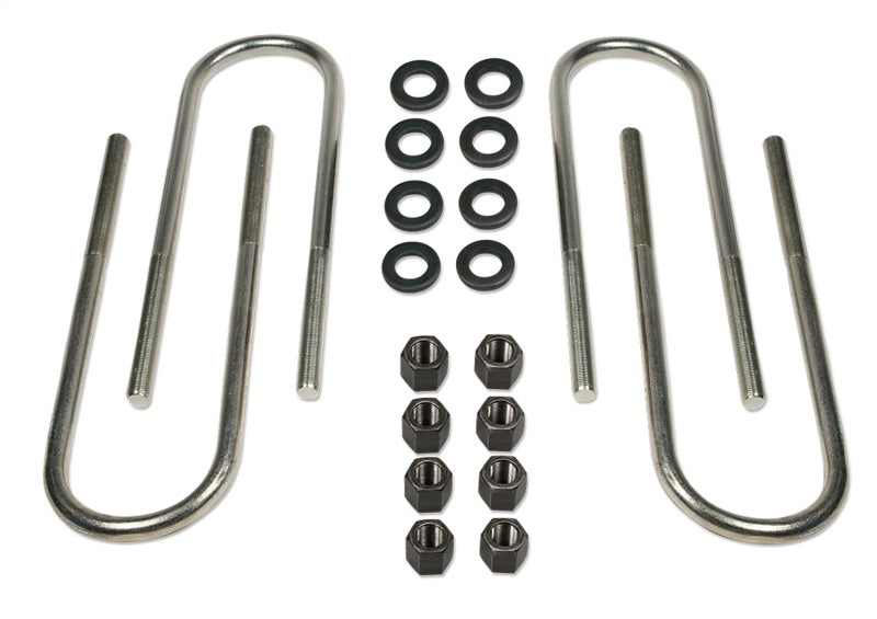 Tuff Country 80-04 Ford F-250 4wd (Lifted w/ 3in-4in Blocks) Rear Axle U-Bolts with nuts and washers