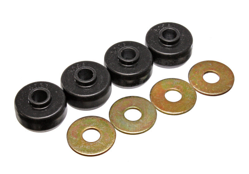 Energy Suspension 84-96 Chevy Corvette Black Spring Cushions for Rear Leaf Spring Bushing Set Secondary image