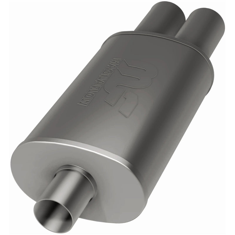 MagnaFlow Muffler W/Tip Mag SS 14X5X8 2.25/3 for offroad performance upgrades