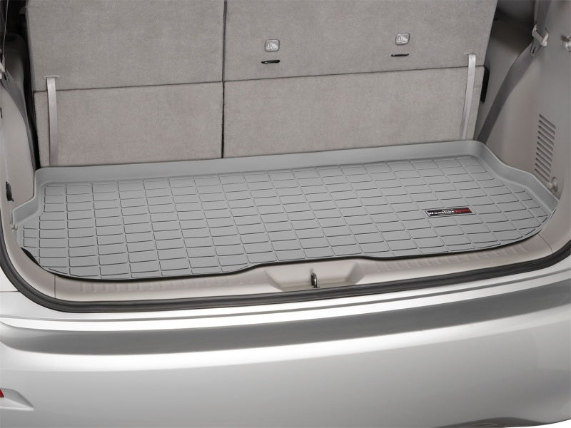 WeatherTech 11-16 Nissan Quest Cargo Liners - Grey (Behind 3rd Row) Secondary image