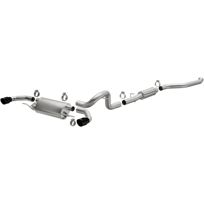 MagnaFlow 24-26 Ineos Grenadier Overland Series Black Chrome Cat-Back Performance Exhaust System Main image