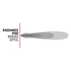 Rigid Industries Radiance+ Pod RGBW - Pair broad optic design