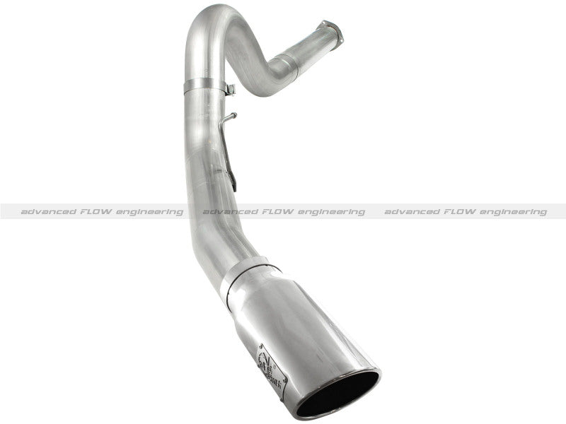 aFe Atlas 5in DPF-Back Aluminized Steel Exh Sys, Ford Diesel Trucks 11-14 v8-6.7L (td) Polished tip Secondary image