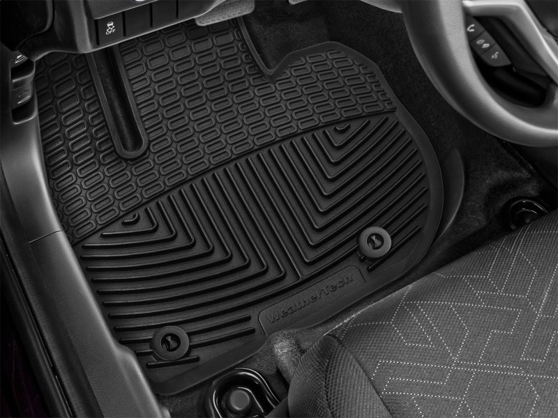 WeatherTech 2015+ Honda Fit Front Rubber Mats - Black Secondary image