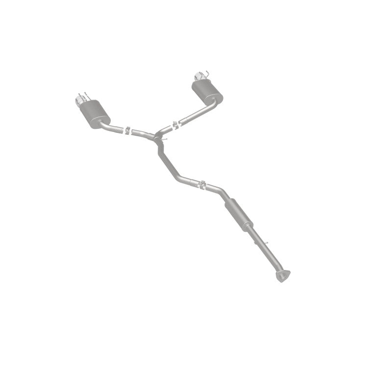MagnaFlow Sys C/B 2015 Honda Accord 3.5L V6 2.5in SS Dual Split Rear Polished 4.5 Tip exhaust system, performance parts.