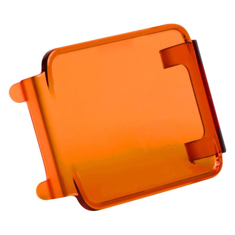 Rigid Industries Protective Polycarbonate Cover - Dually/D2 - Yellow for offroad lighting and electrical.