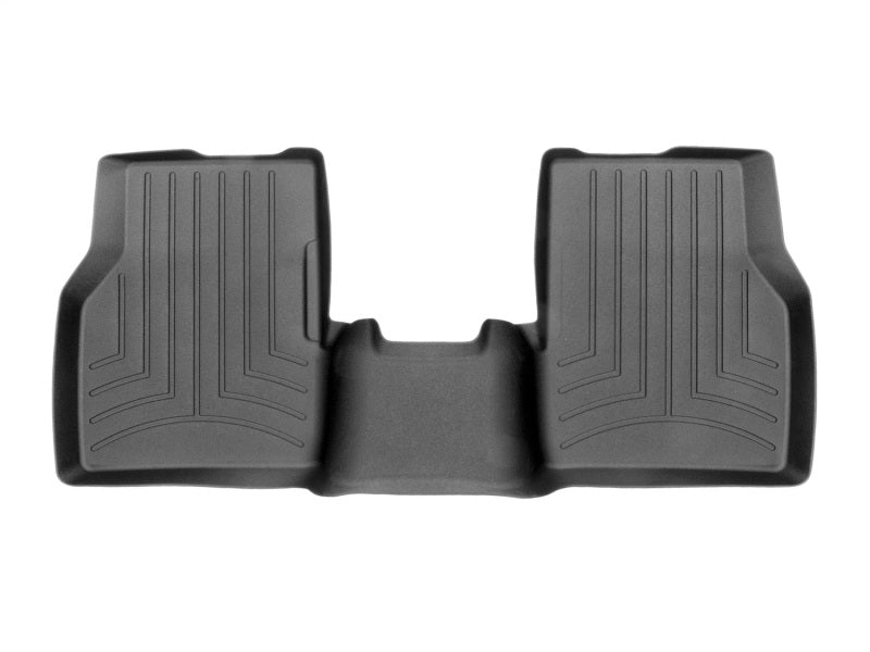 WeatherTech 2017+ Jeep Compass Rear FloorLiner - Black for offroad performance upgrades.