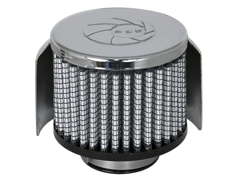 aFe MagnumFLOW Air Filters CCV PDS A/F CCV PDS 1-1/2Fx3Bx3T(Chr w/HS)x2-1/2H Secondary image