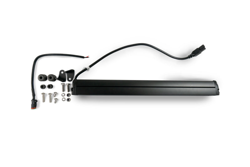 DV8 Offroad 20in Elite Series Light Bar 105W LED - Single Row with hardware and wiring