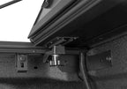 Close-up of BAK 15-20 Ford F-150 5.7ft. Bed BAKFlip MX4 TS hardware