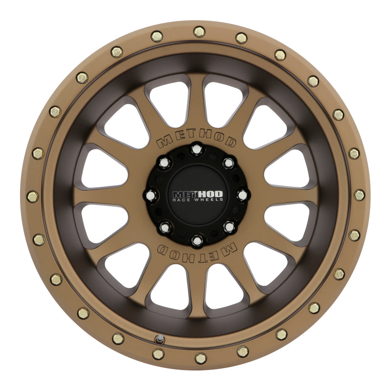 Method MR605 NV 20x10 -24mm Offset 8x170 124.9mm CB Method Bronze Wheel Secondary image
