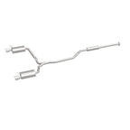MagnaFlow Sys C/B 2015 Honda Accord 3.5L V6 2.5in SS Dual Split Rear Polished 4.5 Tip exhaust system