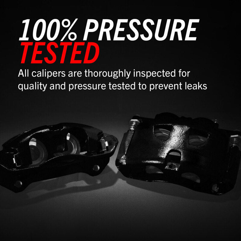 Power Stop 08-16 Chrysler Town & Country Front Black Caliper - Pair w/Bracket Secondary image